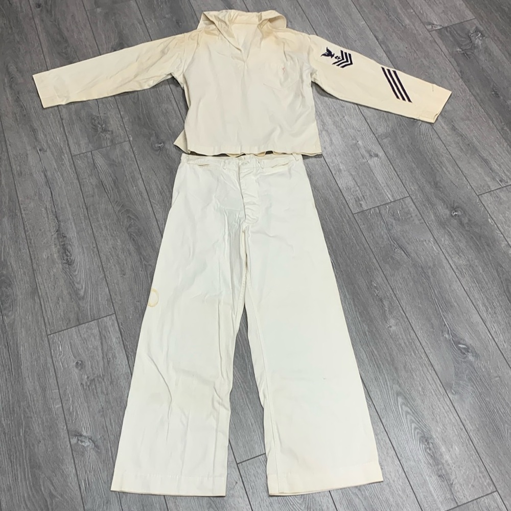 Vintage 50’s (?) Two-Piece Authentic Marines Sailor’s Uniform